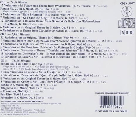 Variations & Vignettes - CD Audio di Ludwig van Beethoven - 2