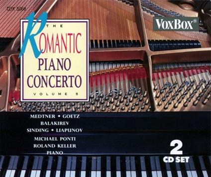 Romantic Piano Concerto vol.5 - CD Audio
