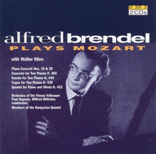 Plays Mozart - CD Audio di Wolfgang Amadeus Mozart,Alfred Brendel