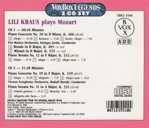 Concerto X Pf.n.19 K459, n.20 K466, Sonata X Pf. n.11 K331, n.12 K332 (Special Edition) - CD Audio di Wolfgang Amadeus Mozart,Lili Kraus