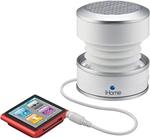 Mini speaker ricaricabile IHM59 - Bianco con cambio colore a LED