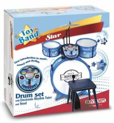 Drum Set 4 Pcs With Electronic Tutor - 4