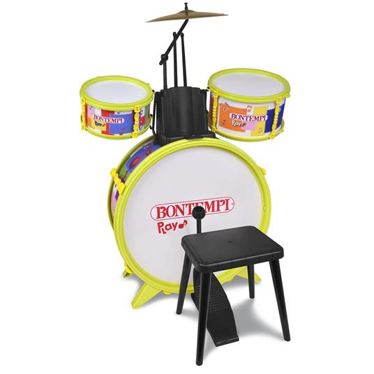 Batteria Classica Con Sgabello (68x50x50 cm)