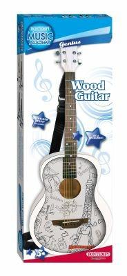 Chitarra Classica In Legno 85 Cm A 6 Corde. - 3