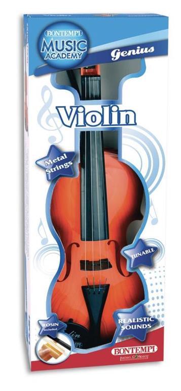 Toy Band Star. Violino Classico a 4 Corde di Metallo Accordabile. Bontempi (29 1100)