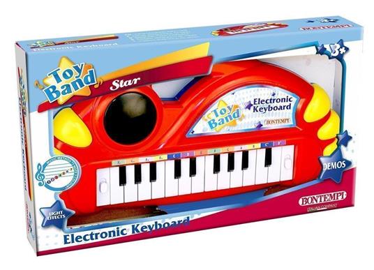 Toy Band Star. Tastiera Elettronica da Tavolo a 22 Tasti con Sfera Luminosa. Bontempi (12 2230) - 8