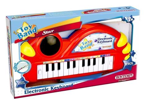 Toy Band Star. Tastiera Elettronica da Tavolo a 22 Tasti con Sfera Luminosa. Bontempi (12 2230) - 9