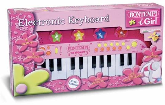 Bontempi Mini Keyboard and Karaoke Microphone