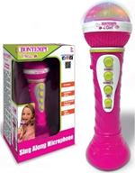 Microfono Karaoke Con Effetti Luminosi Rosa (412072)