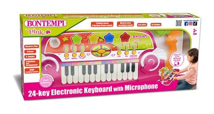 Tastiera da tavolo 24 tasti con microfono e leggio