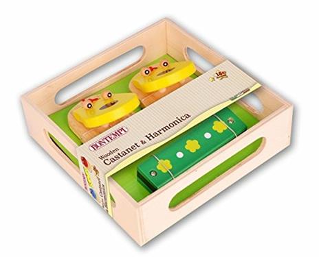 Castagnette E Armonica In Legno 61 0310 Bontempi - 2