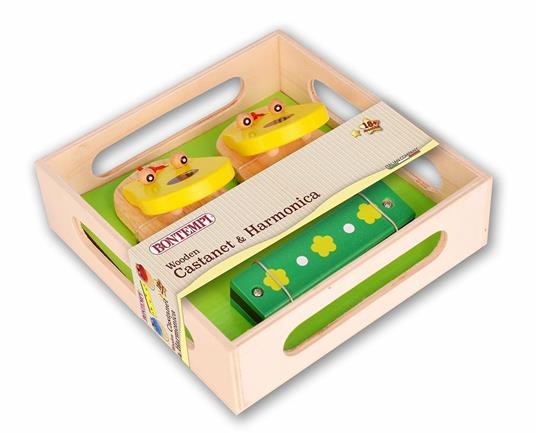 Castagnette E Armonica In Legno 61 0310 Bontempi - 7