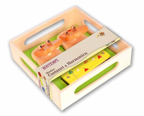 Castagnette E Armonica In Legno 61 0310 Bontempi - 9