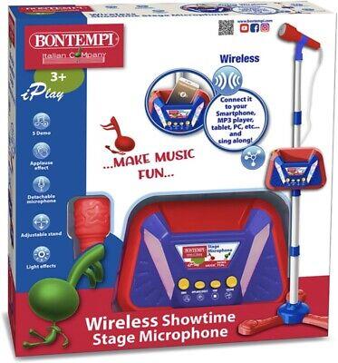 Bontempi Microfono Wireless Showtime Per Palco Boy