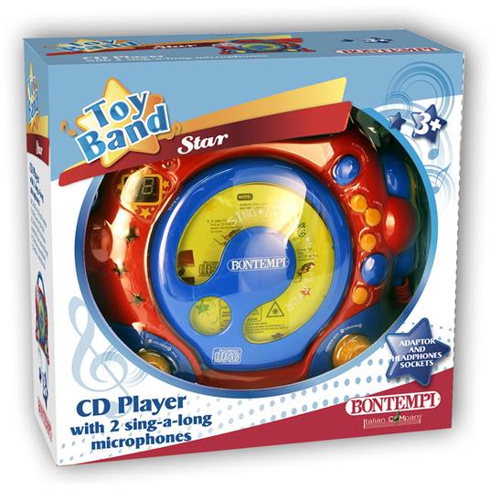 Lettore Cd Da Tavolo Con 2 Microfoni - 3