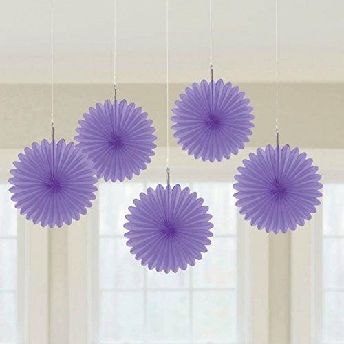 Decorazione A Ventaglio Da Appendere 15,2 Cm Bianco - 3