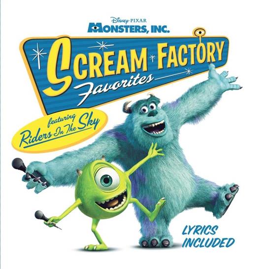 Monsters Inc. Scream Factory Favourites - CD Audio