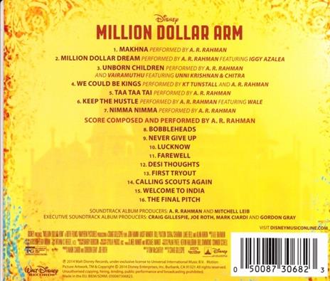 Million Dollar Arm (Colonna sonora) - CD Audio - 2
