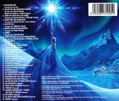 Frozen -Dutch Version- (Colonna sonora) (Dutch Version) - CD Audio - 2