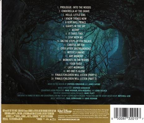 Into the Woods (Colonna sonora) - CD Audio di Stephen Sondheim - 2