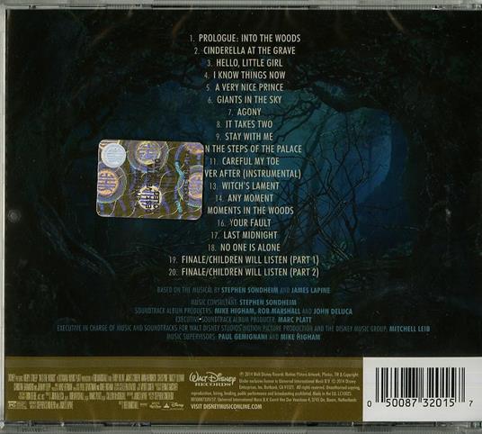 Into the Woods (Colonna sonora) - CD Audio di Stephen Sondheim - 3