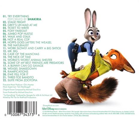 Zootropolis (Colonna sonora) - CD Audio - 2