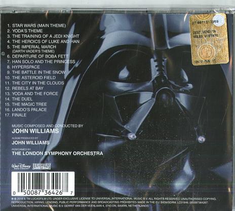 Star Wars. The Empire Strikes Back (Colonna sonora) - CD Audio - 2