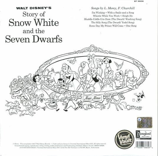Snow White and the Seven Dwarfs (Colonna sonora) - Vinile LP - 2
