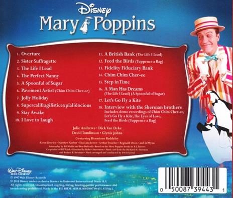 Mary Poppins (Colonna sonora) - CD Audio - 2
