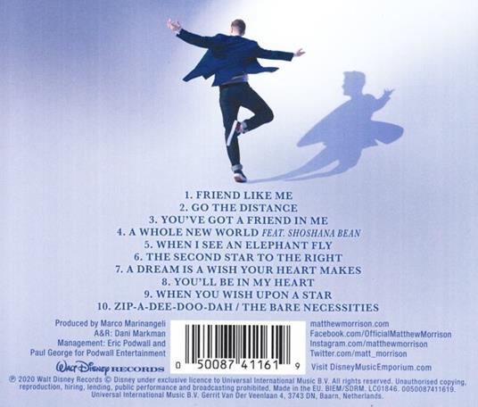 Disney Dreamin' with... - CD Audio di Matthew Morrison - 2