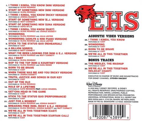 High School Musical: The Musical: The Series (Colonna sonora) - CD Audio - 2
