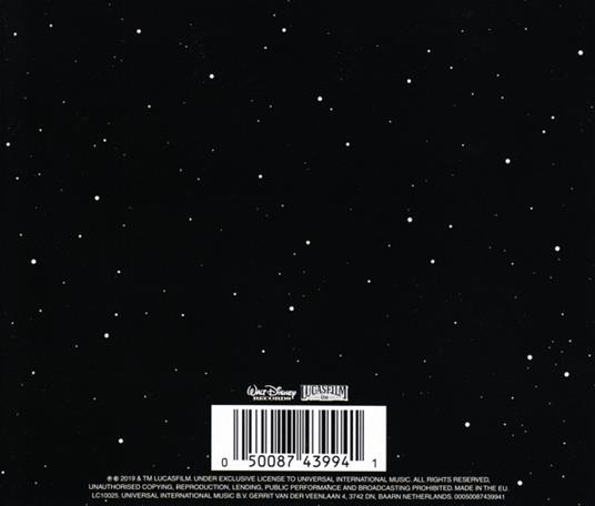 Star Wars: The Rise Of Skywalker Original Soundtrack - CD Audio di John Williams - 2