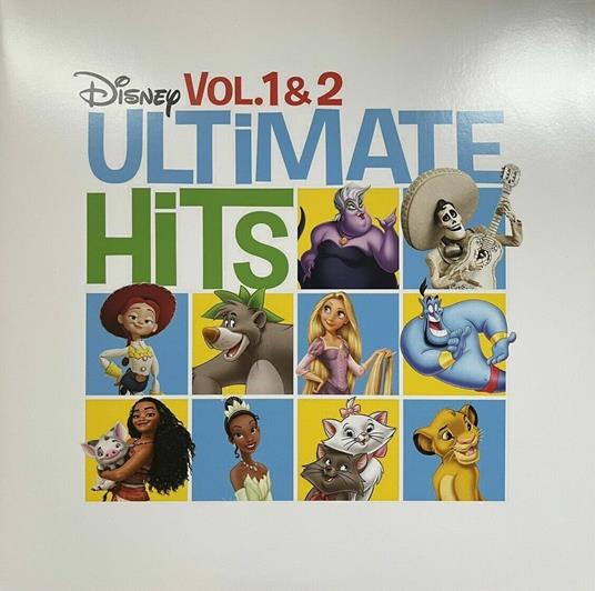 Disney Ultimate Hits Vols. 1 & 2 (Blue Marble Vinyl) - Vinile LP
