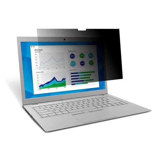 3M Filtro privacy tocco per laptop a schermo intero da 13,3" - Misura standard
