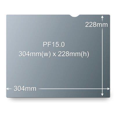 3M Filtro Privacy per laptop standard da 15” - 10
