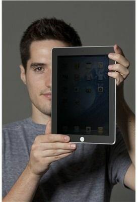 Pellicola protettiva Privacy 3M per iPad per uso verticale