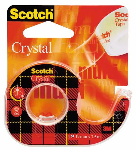 Scotch Nastro Adesivo 600 Crystal in chiocciola - 2
