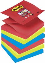 3M Post-it. Foglietti Per Dispenser Super Sticky Z-notes Colori Bora Bora