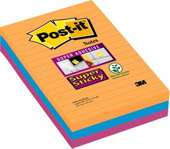 Cartoleria Foglietti Post-it Super Sticky colori Bangkok Post-it