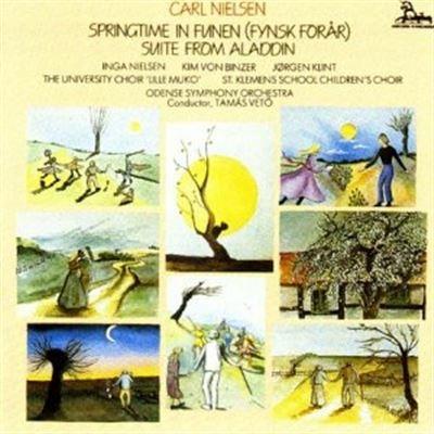 Springtime in Funen Op.42 Fs96 - CD Audio di Carl August Nielsen,Inga Nielsen,Tamas Veto