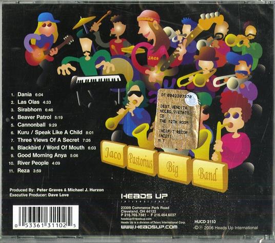 The Word Is Out! - CD Audio di Jaco Pastorius - 2