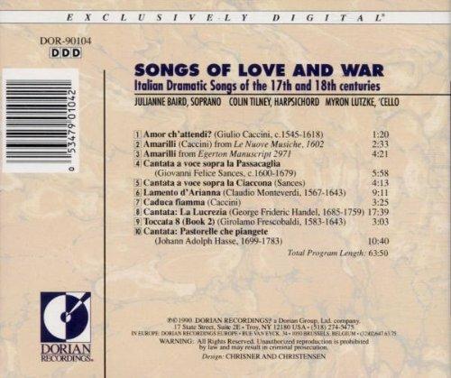 Songs of Love and War - CD Audio - 2