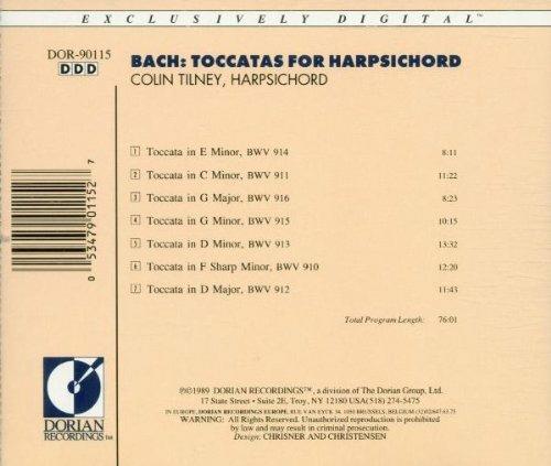 The Seven Toccatas for Harpsichord - CD Audio di Johann Sebastian Bach - 2