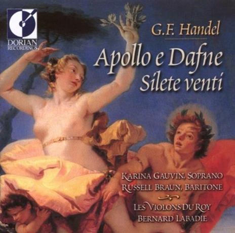 Apollo e Dafne - Silete Venti - CD Audio di Georg Friedrich Händel