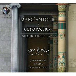 Marc'Antonio e Cleopatra - CD Audio di Johann Adolph Hasse
