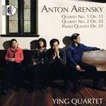 Quartetto n.1 Op.11, Quartetto n.2 Op.35, Quintetto per Pianoforte Op.51