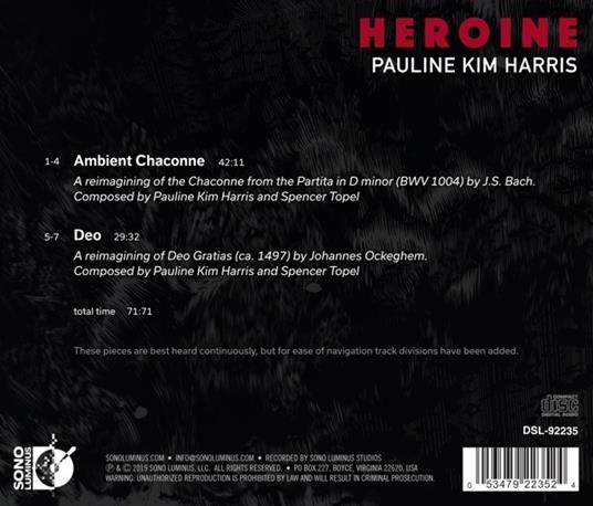 Heroine - CD Audio di Kim Harris - 2