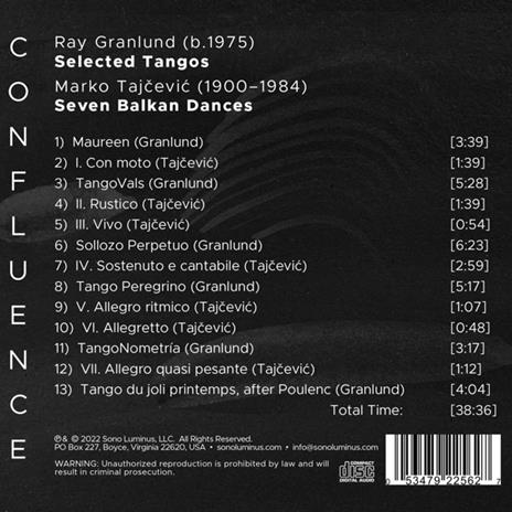 Mina Gajic / Zachary Carrettin: Confluence - CD Audio - 2