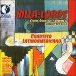 String Quartets, vol.6 Nn.4, 9, 11 - CD Audio di Heitor Villa-Lobos