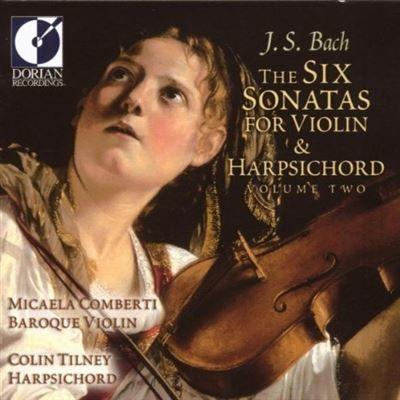 Six Sonatas For Violin & - CD Audio di Johann Sebastian Bach